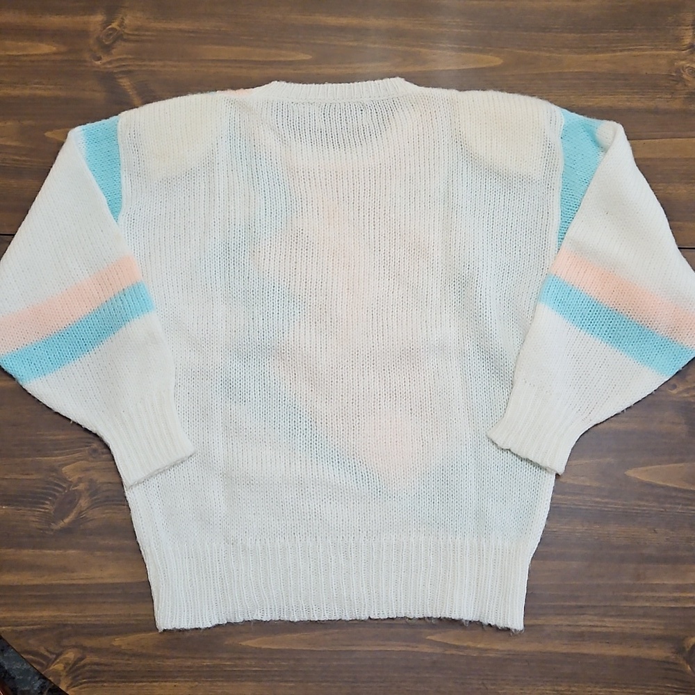 Vintage 80s Andene Pastel Sweater - Picture 2 of 12